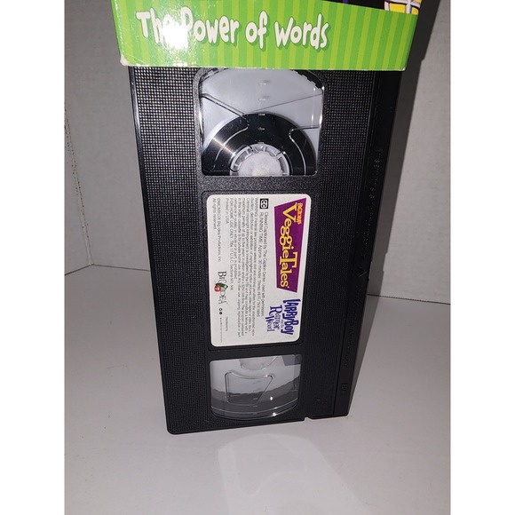 Veggie Tales VHS Larry Boy and the Rumor Weed A Lesson in‎ The Power of Words - Picture 5 of 6